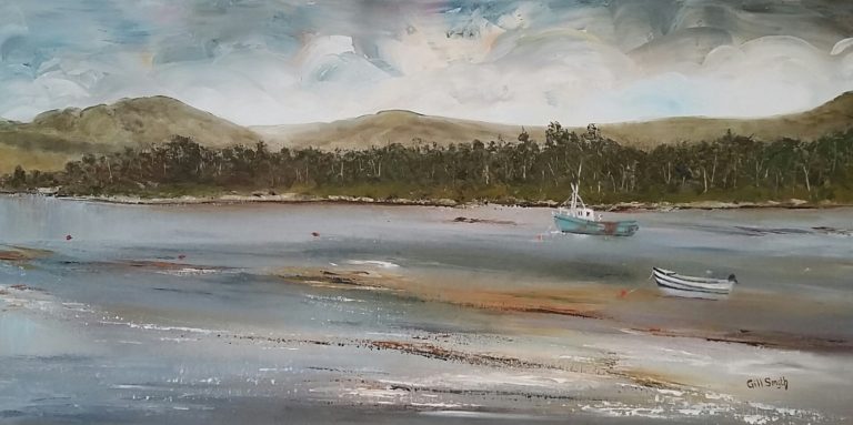 Fishing boats on the Beara way (1) Gill Smyth Art