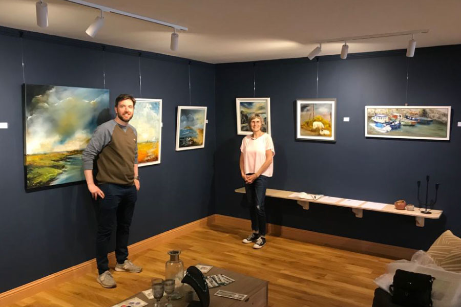 Read more about the article “Joyful” solo exhibition at the Grey Heron Gallery Bandon